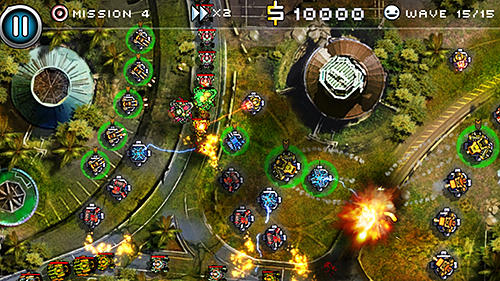 Gameplay screenshot from tower defense zone 2 for Android