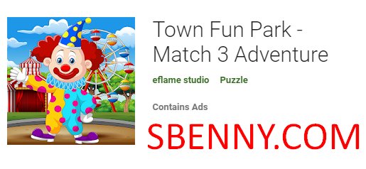 town fun park match 3 adventure