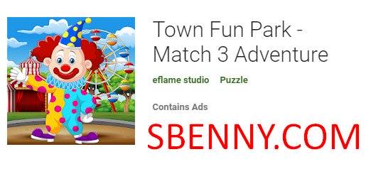 town fun park match 3 adventure