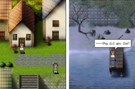 Gameplay screenshot from town of tides for Android