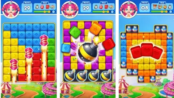 Gameplay screenshot from toy combo blast for Android