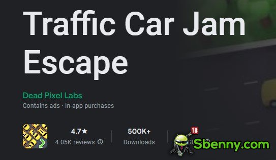 traffic car jam escape