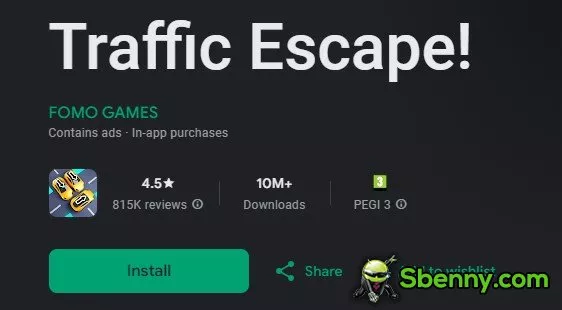 traffic escape