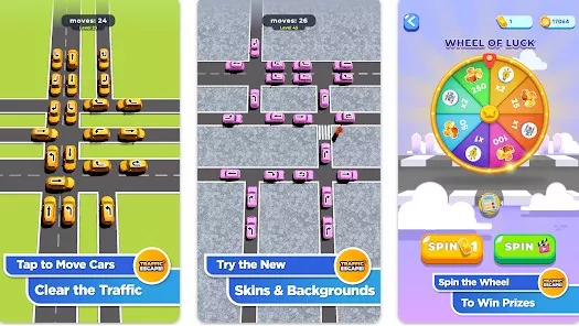 Gameplay screenshot from traffic escape for Android