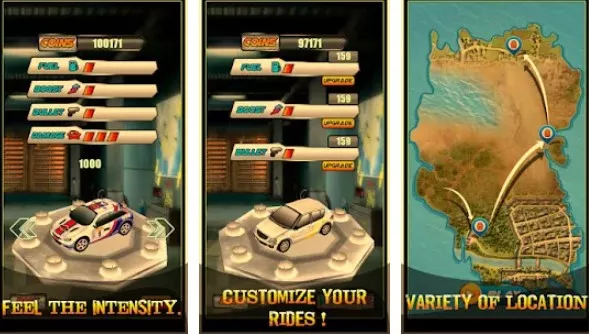 Gameplay screenshot from traffic racing 3d for Android