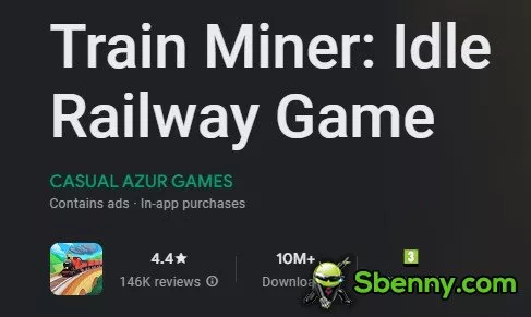 train miner idle railway game