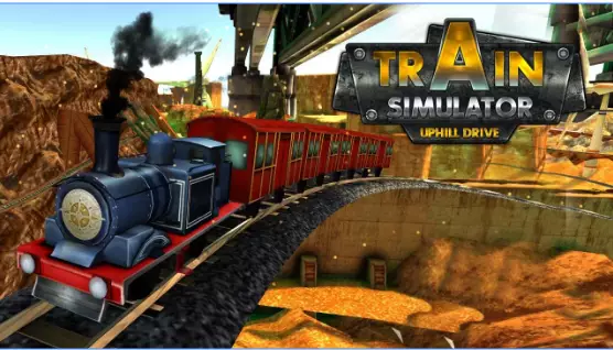 Train simulator uphill drive