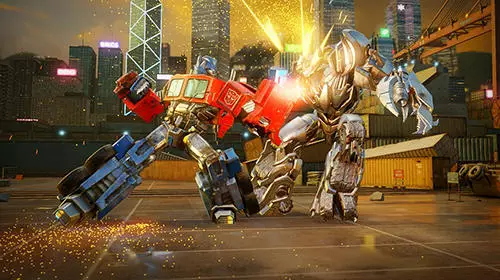 Gameplay screenshot from transformers forged to fight for Android
