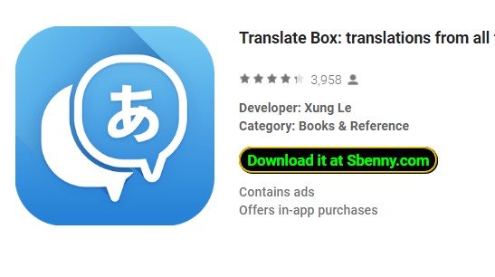 translate box translations from all translators
