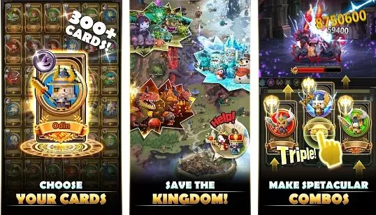 Gameplay screenshot from triple fantasy premium for Android