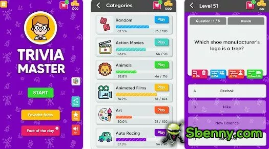 trivia master quiz games