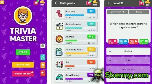 trivia master quiz games