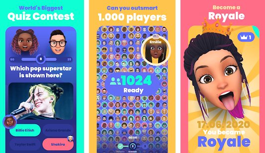 Gameplay screenshot from trivia royale for Android