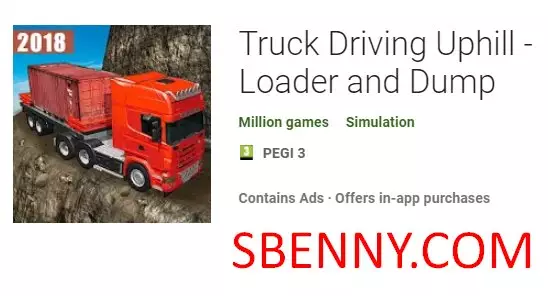  Truck Driving Uphill - Loader and Dump