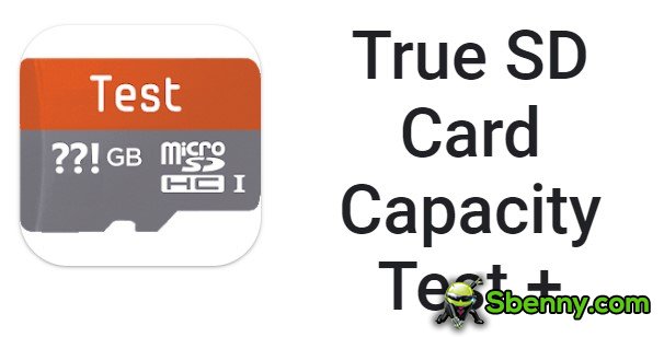  True SD Card Capacity Test + APK