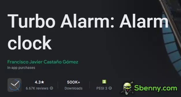  Turbo Alarm: Alarm clock