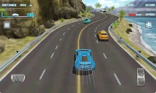 Gameplay screenshot from turbo driving racing 3d for Android
