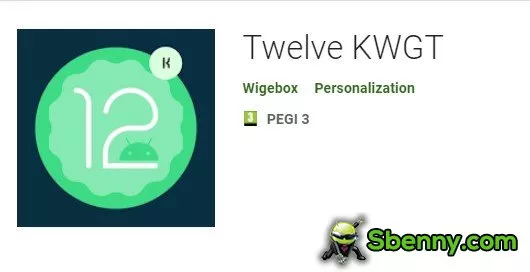 twelve kwgt