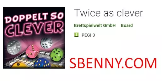 twice as clever