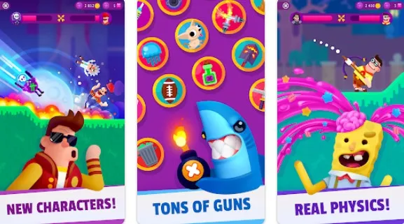 Gameplay screenshot from ultimate bowmasters for Android