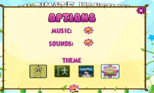 Gameplay screenshot from ultimate hangman hd for Android