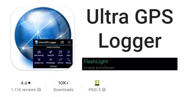  Ultra GPS Logger