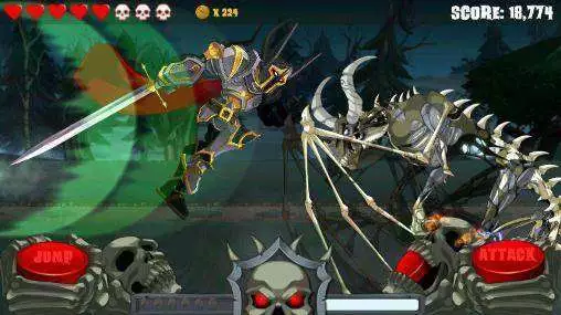 Gameplay screenshot of Undead Assault MOD APK on Android