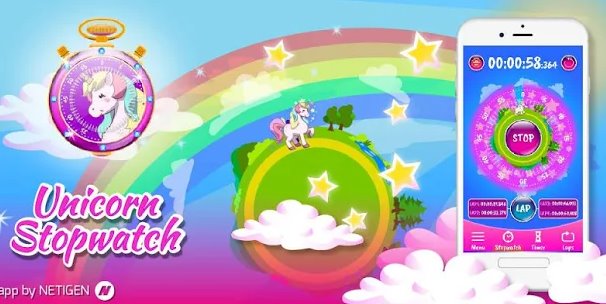  Unicorn Stopwatch & Timer