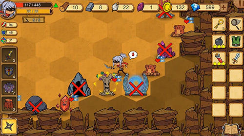Gameplay screenshot from unlikely heroes for Android