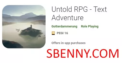 untold rpg text adventure