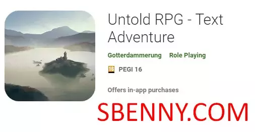untold rpg text adventure