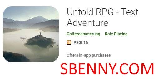 untold rpg text adventure