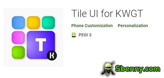 tile ui for kwgt