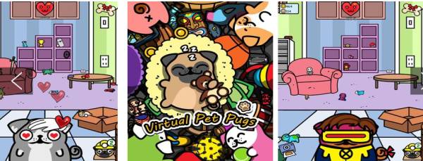 virtual pet pug dog Collector