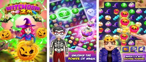 witchdom 2 halloween games and witch games