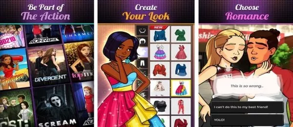 Gameplay screenshot from what s your story for Android