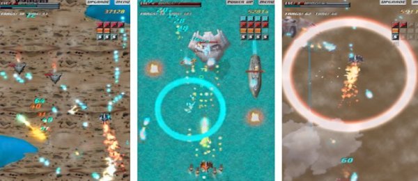 Gameplay screenshot from wing zero x for Android