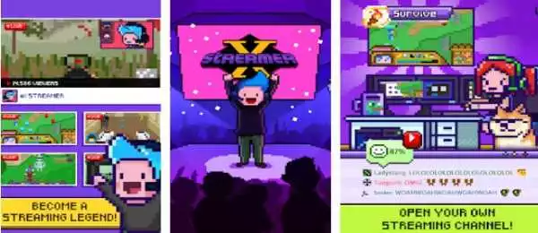 x streamer livestream simulator clicker game