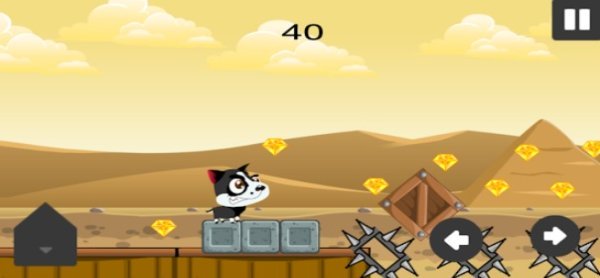 Gameplay screenshot from vike dog pro for Android
