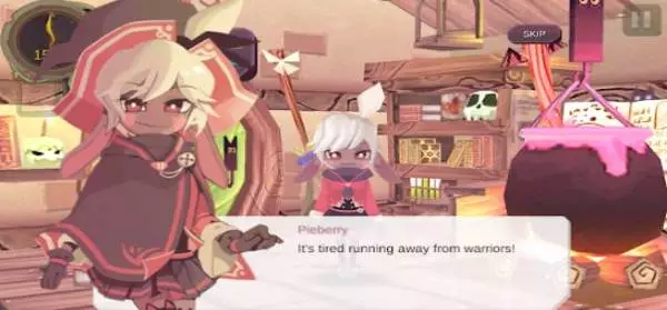 Gameplay screenshot from witchspring for Android