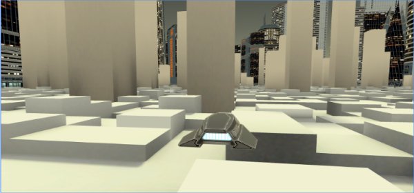 Gameplay screenshot from velocity endless racing for Android
