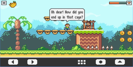 Gameplay screenshot from vulture island for Android