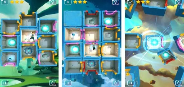 Gameplay screenshot from warp shift premium for Android