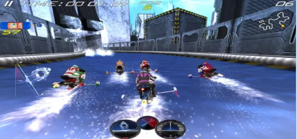 Gameplay screenshot from xtrem jet for Android