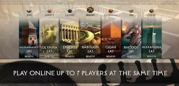 Gameplay screenshot from 7 wonders for Android