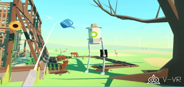 Gameplay screenshot from virtual virtual reality for Android