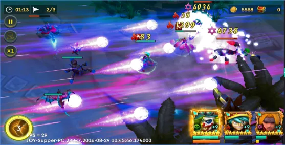 Gameplay screenshot from we are heroes for Android