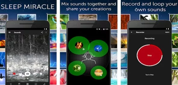 Gameplay screenshot from white noise pro for Android