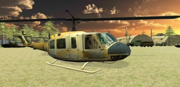 Gameplay screenshot from vr army museum cardboard for Android