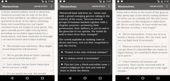 Gameplay screenshot from werewolves haven rising for Android